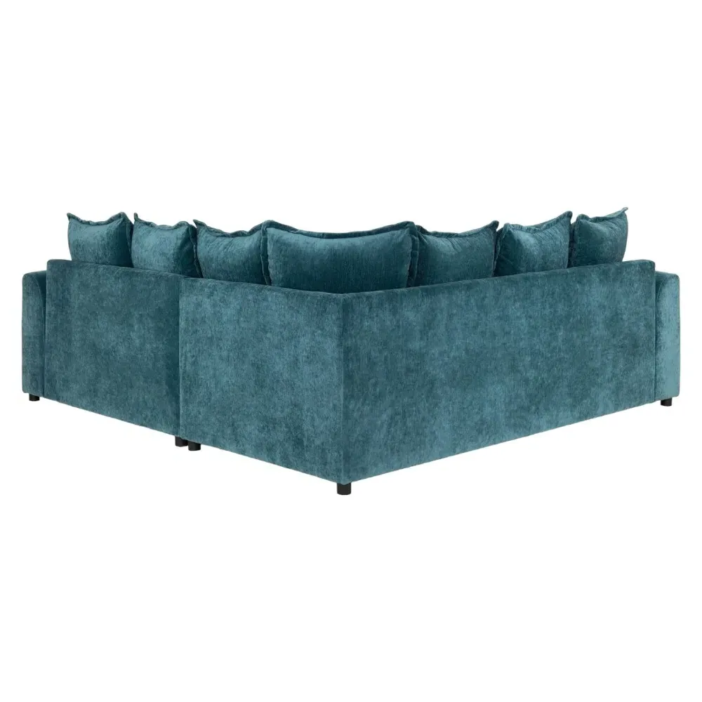 Colbee Large Corner Sofa - Teal
