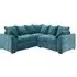 Colbee Large Corner Sofa - Teal