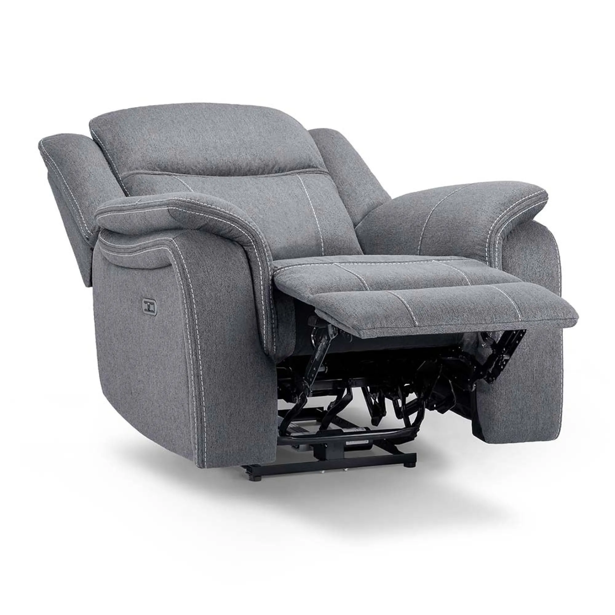 Galaxy Tech Armchair - Grey, Fabric