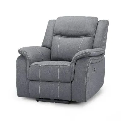 Galaxy Tech Armchair - Grey, Fabric image