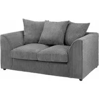 Harley Jumbo 2 Seater Sofa - Grey