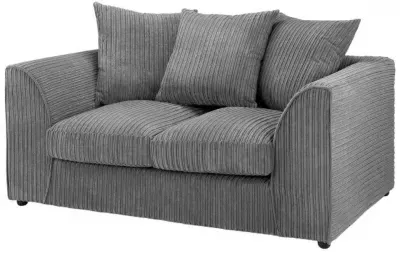 Harley Jumbo 2 Seater Sofa - Grey image