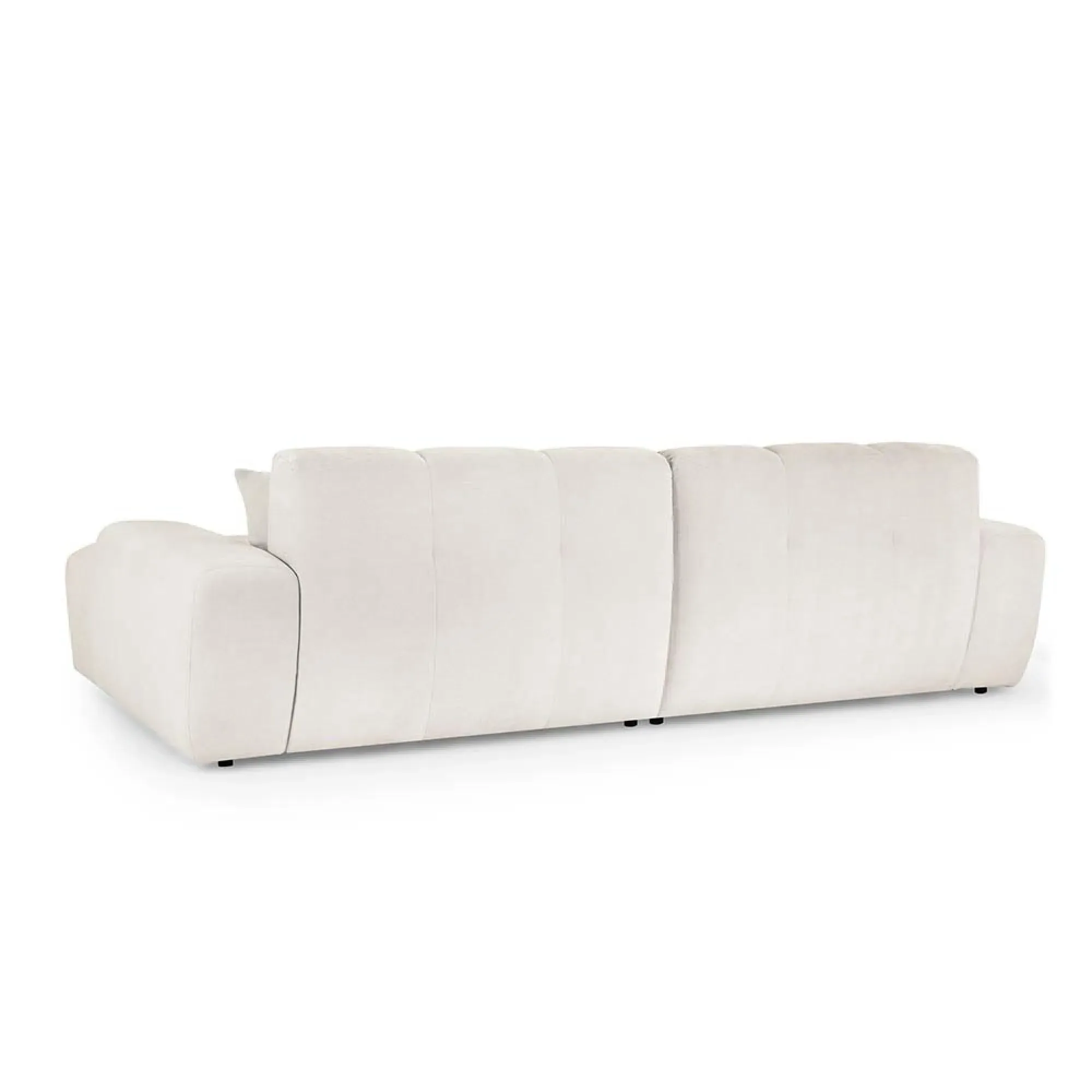 Jacob Corner Sofa - Cream, Fabric