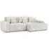Jacob Corner Sofa - Cream, Fabric