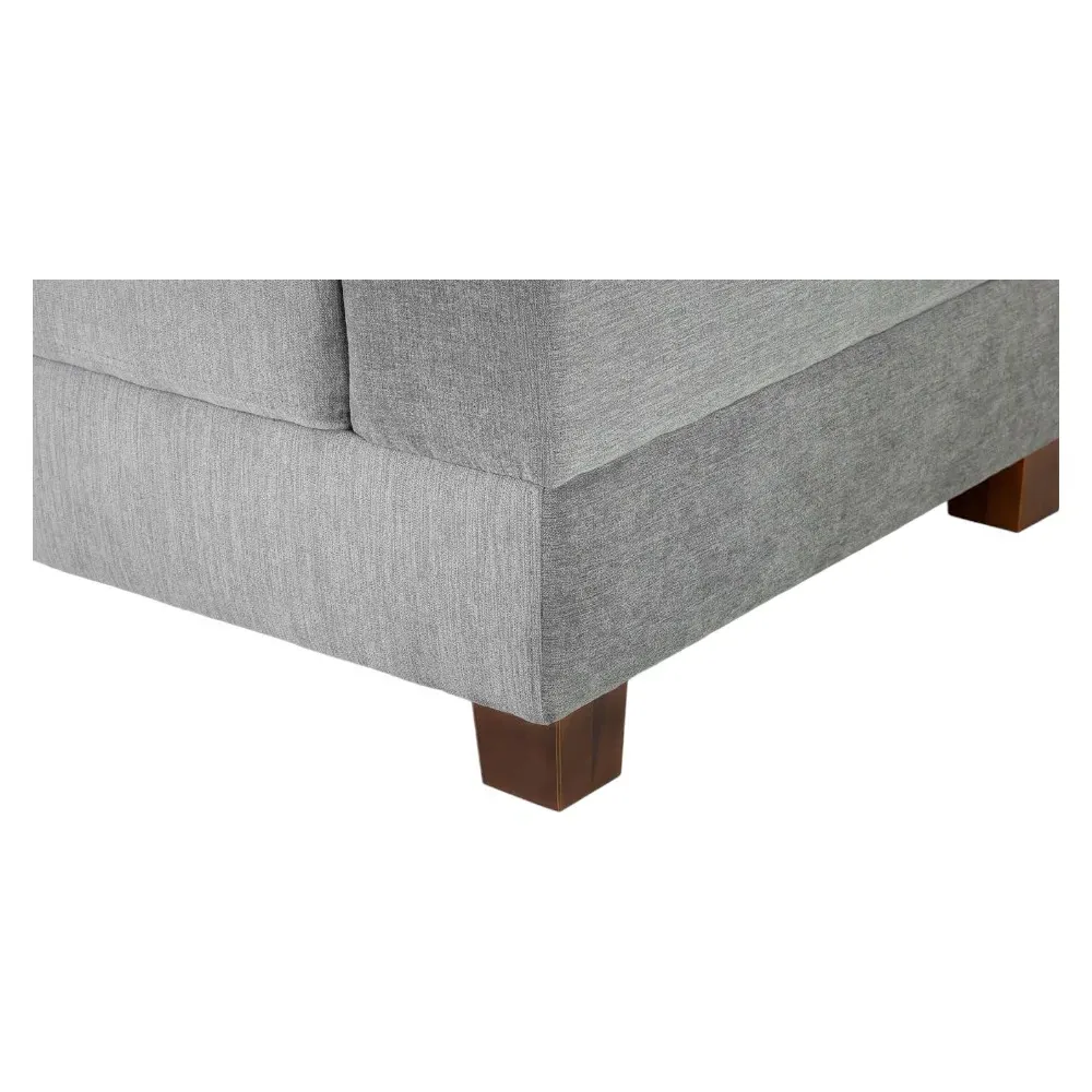Jerry 2-Seater Fabric Sofa - Grey