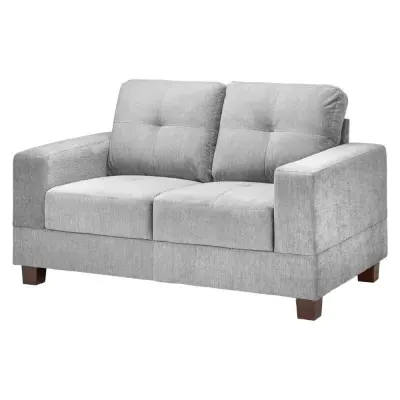 Jerry 2-Seater Fabric Sofa - Grey image