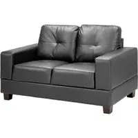 Jerry 2-Seater Sofa - Black