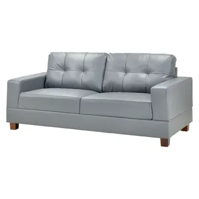 Jerry Grey 3-Seater Sofa - Grey