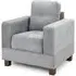 Jerry Tufted Armchair - Grey
