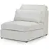 Kiana Modular Armless Chair - Ivory, Fabric
