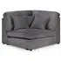 Kiana Modular Corner Sofa - Grey, Fabric