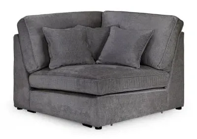 Kiana Modular Corner Sofa - Grey, Fabric image