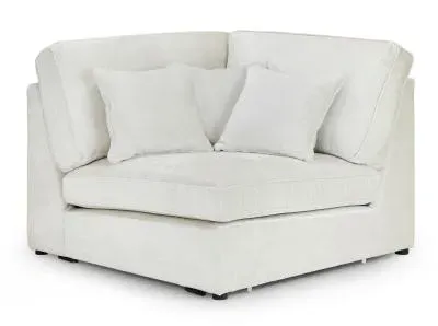 Kiana Modular Corner Sofa - Ivory, Fabric