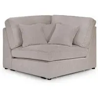 Kiana Modular Corner Sofa - Mocha, Fabric