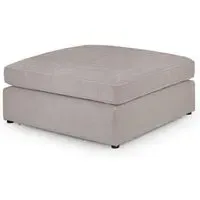 Kiana Modular Footstool - Mocha, Fabric