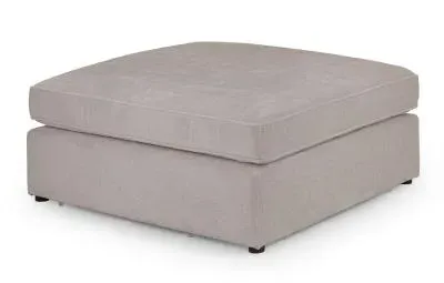 Kiana Modular Footstool - Mocha, Fabric