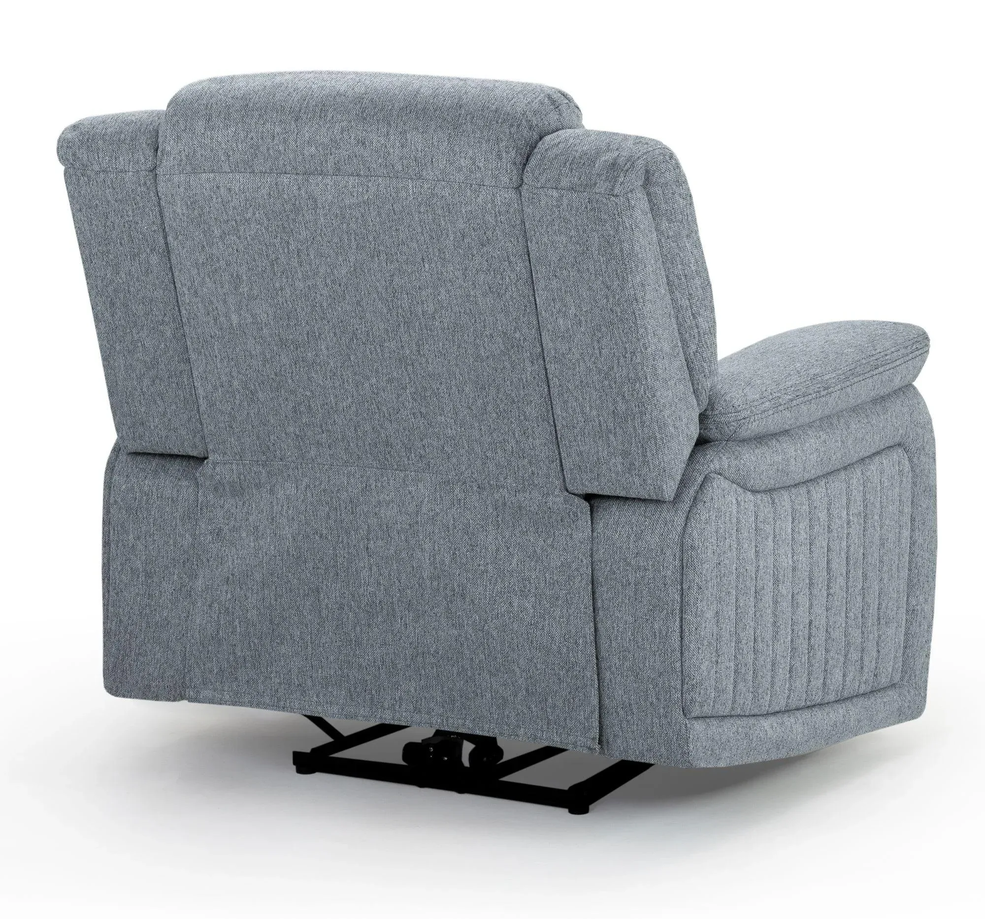 Linden Recliner Armchair - Grey, Fabric