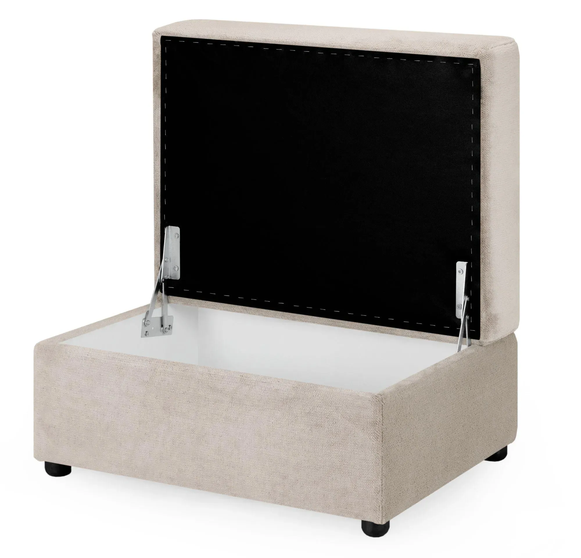 Mirabel Footstool - Mocha, Velvet