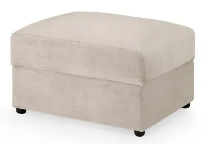 Mirabel Footstool - Mocha, Velvet image