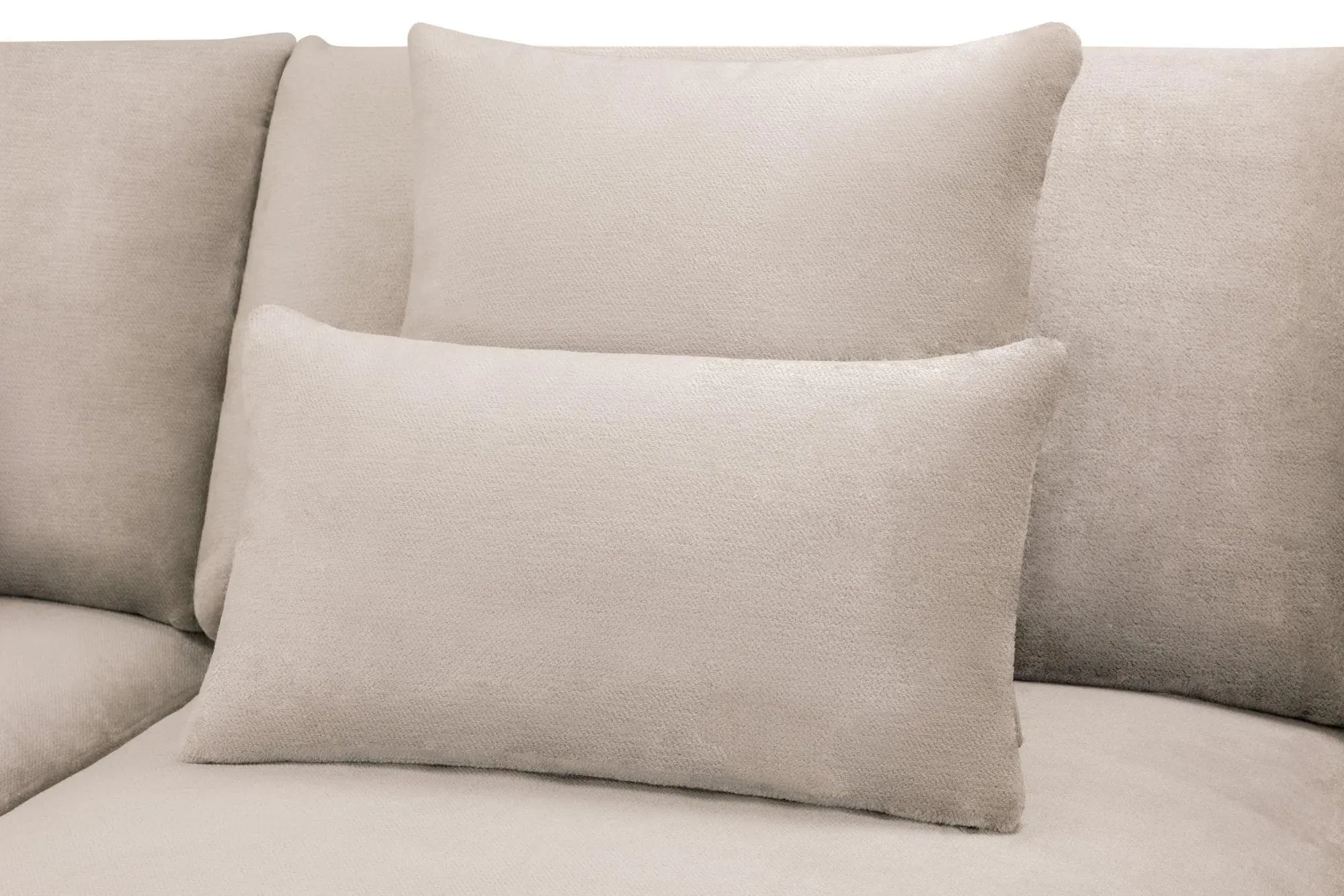 Mirabel Large Corner Sofa - Mocha, Fabric