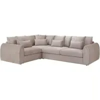 Mirabel Left Hand Facing Corner Sofa - Mocha