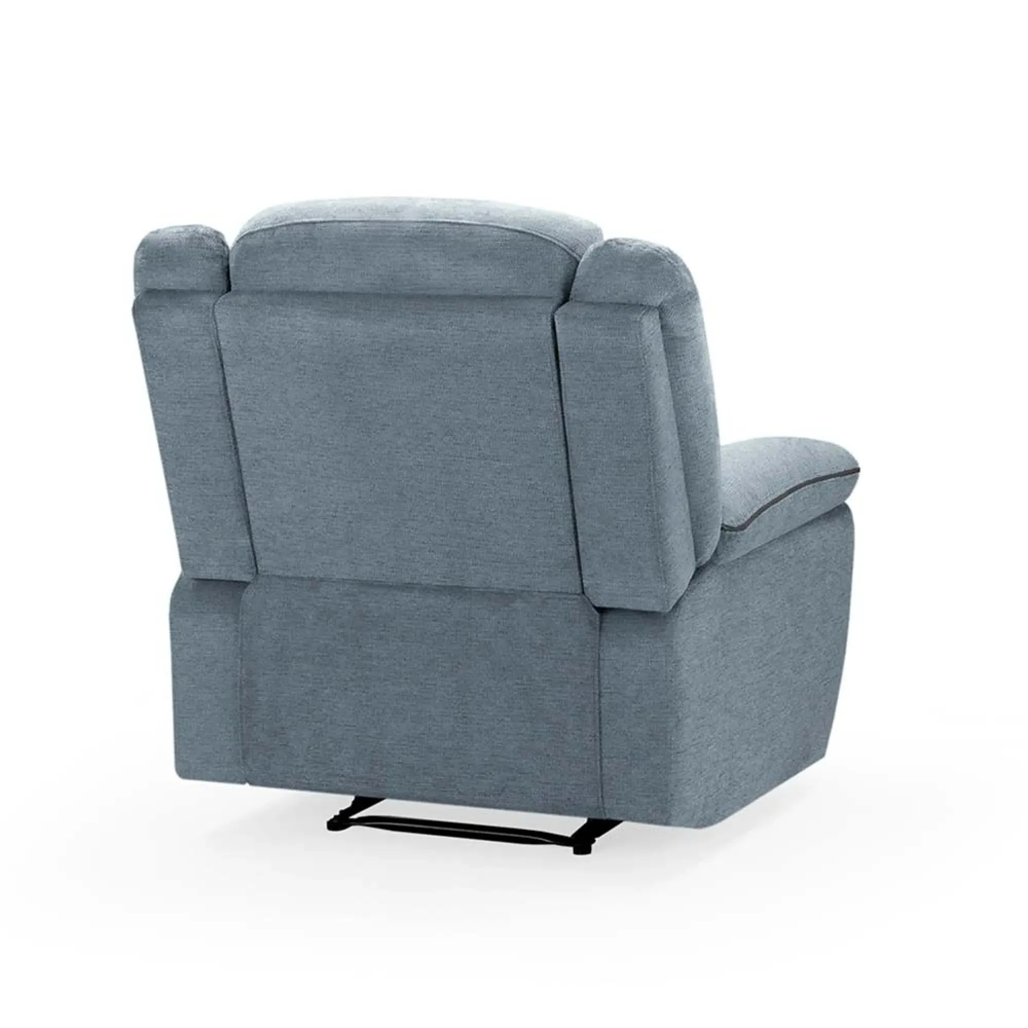 Myra Recliner Armchair - Grey, Fabric