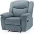 Myra Recliner Armchair - Grey, Fabric
