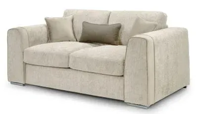 Naples 2-Seater Sofa - Beige, Fabric image