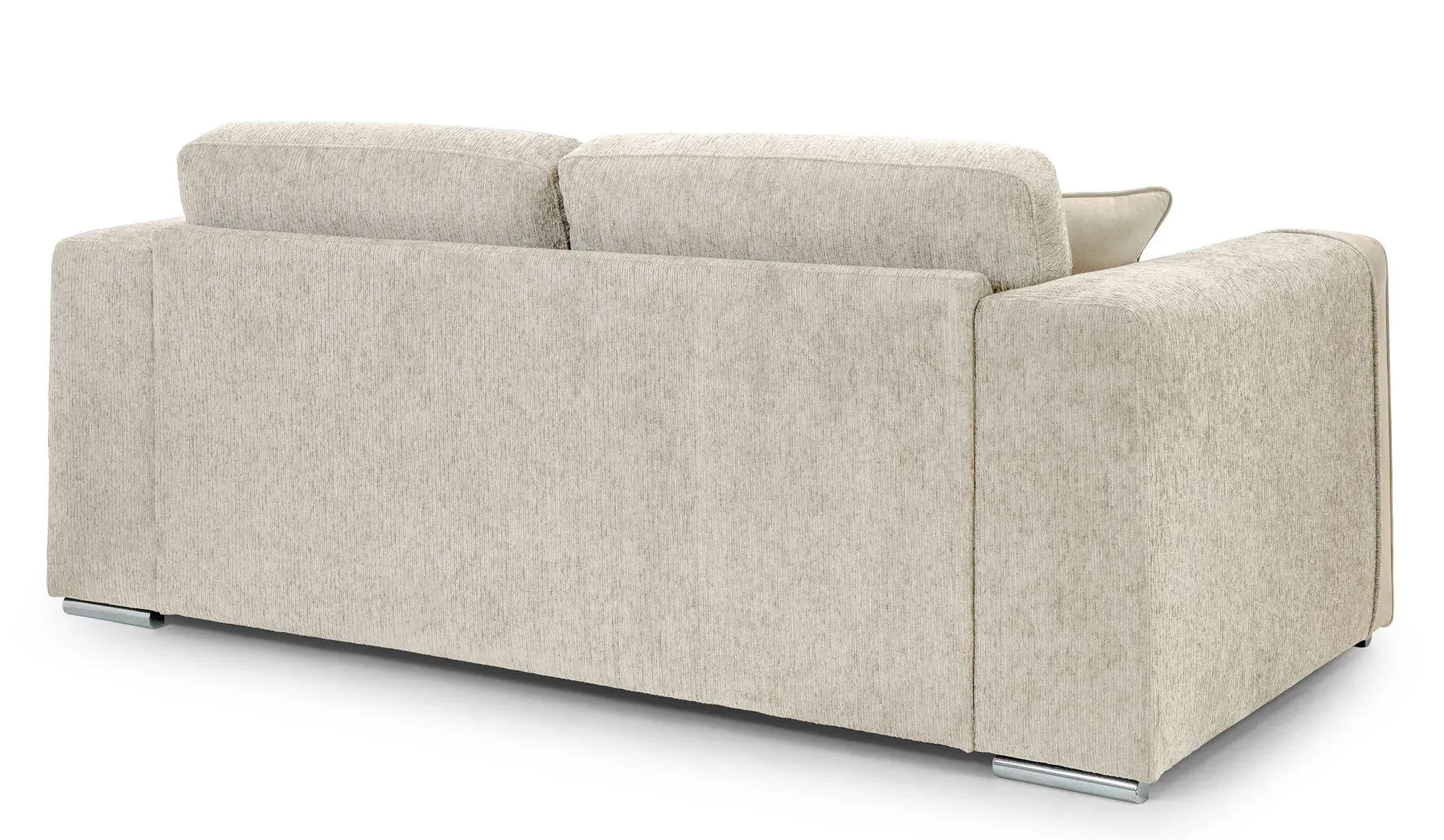 Naples 3-Seater Sofa - Beige, Fabric