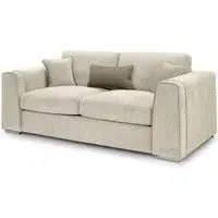 Naples 3-Seater Sofa - Beige, Fabric