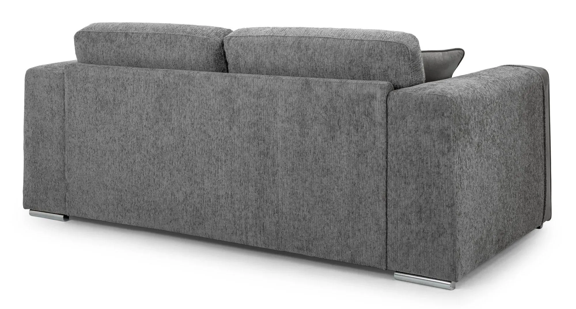 Naples 3-Seater Sofa - Grey, Fabric