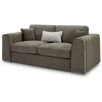 Naples 3-Seater Sofa - Mocha, Fabric