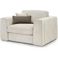 Naples Fabric Armchair - Beige