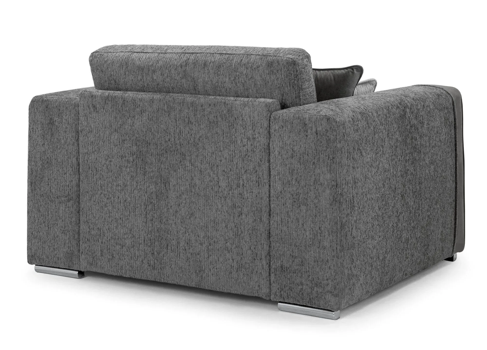 Naples Fabric Armchair - Grey
