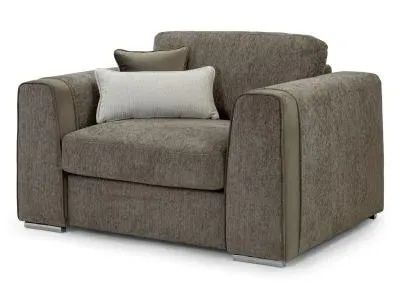 Naples Fabric Armchair - Mocha image