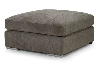 Naples Fabric Footstool - Mocha image