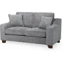 Nebraska 2-Seater Sofa - Slate Grey, Fabric