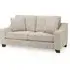 Nebraska 3-Seater Sofa - Beige, Fabric