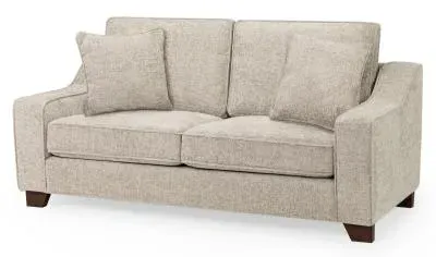 Nebraska 3-Seater Sofa - Beige, Fabric image