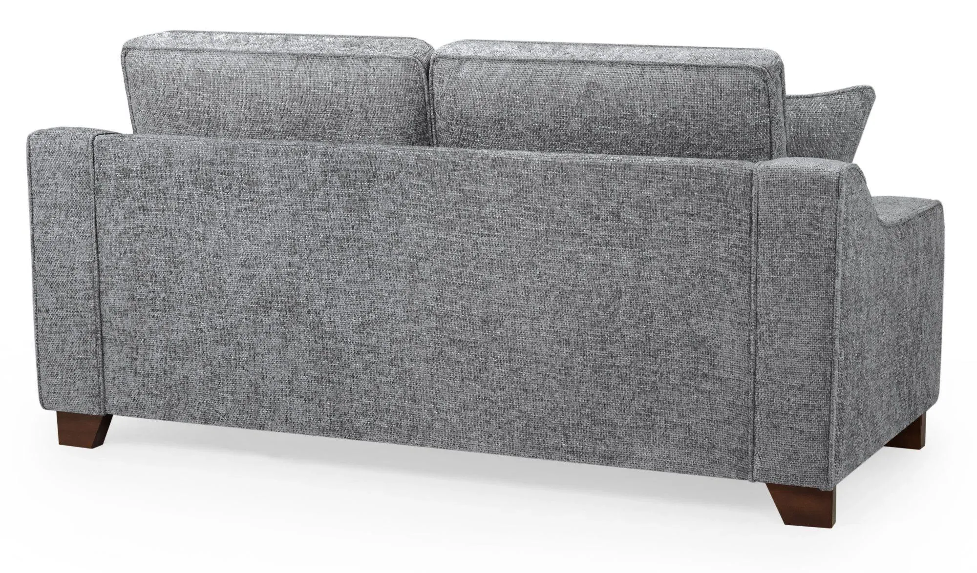 Nebraska 3-Seater Sofa - Slate Grey, Fabric