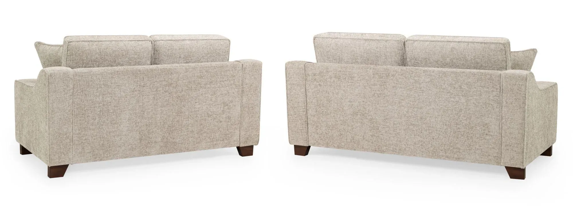 Nebraska 3+2 Seater Sofa Set - Beige, Fabric