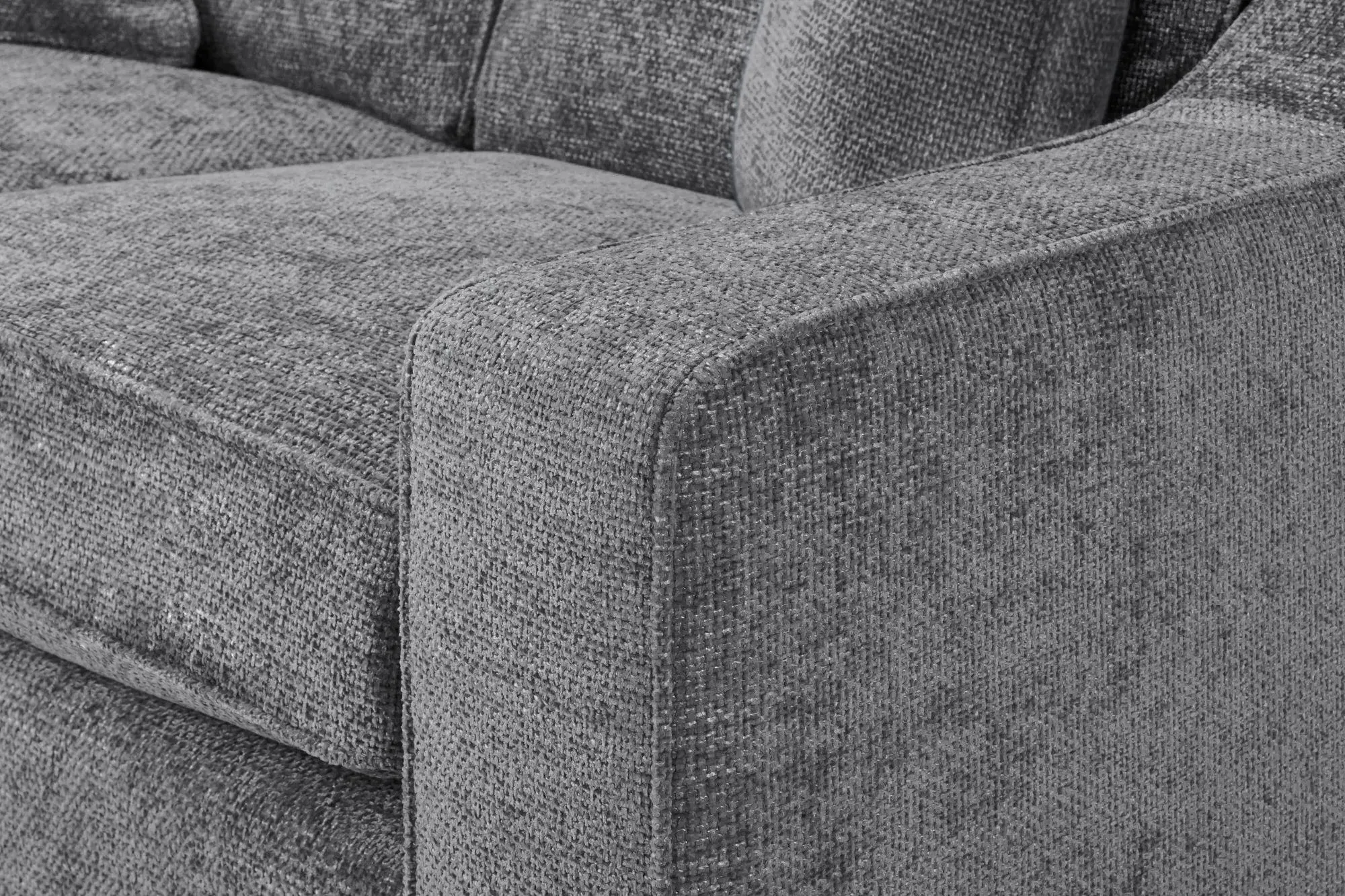 Nebraska 3+2 Seater Sofa Set - Slate Grey, Fabric