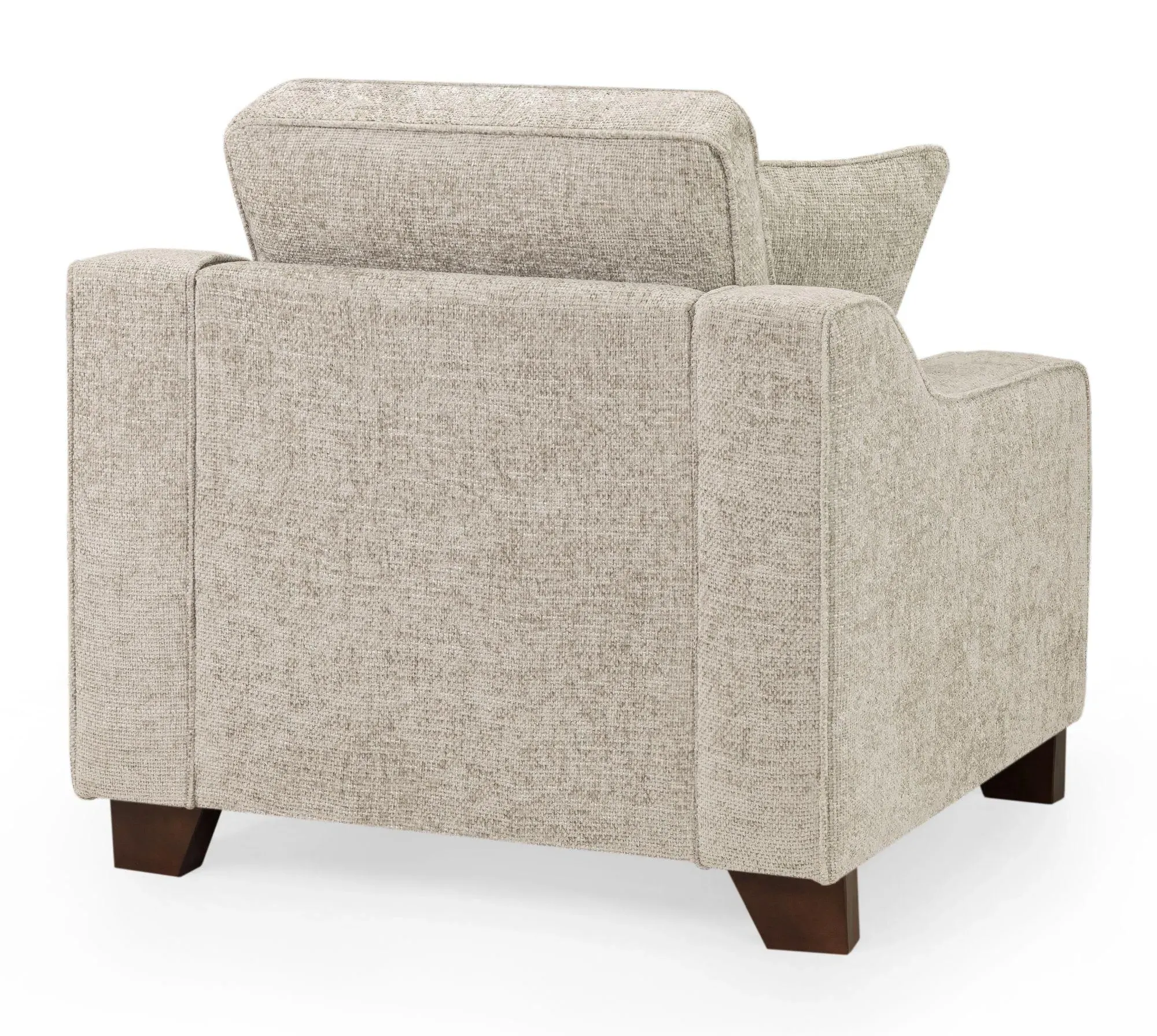Nebraska Fabric Armchair - Beige