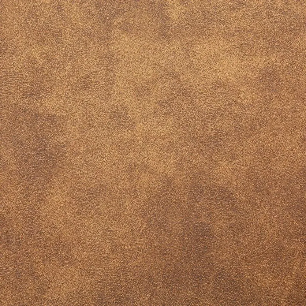 Oakland Tufted Footstool - Tan, Leather