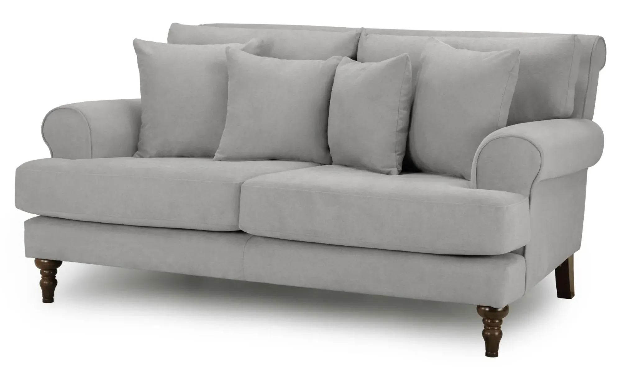 Summer 2-Seater Sofa - Grey, Fabric