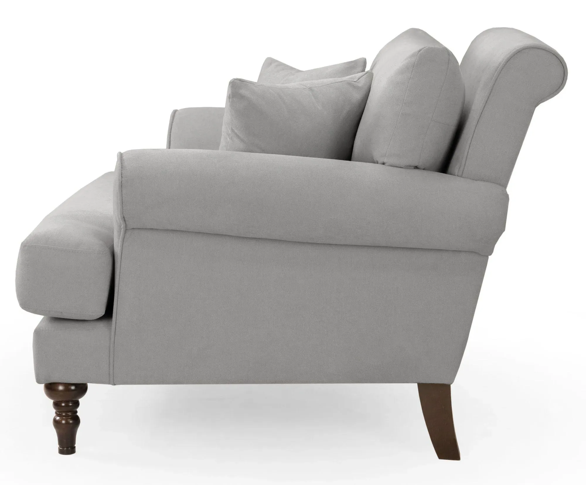 Summer 2-Seater Sofa - Grey, Fabric