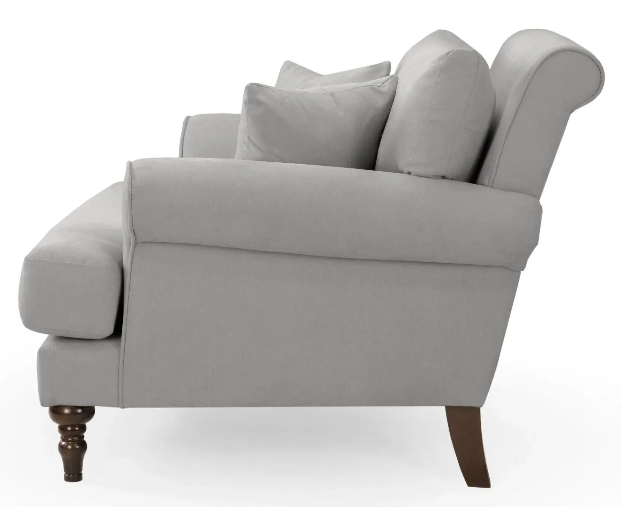 Summer 3-Seater Sofa - Grey, Fabric