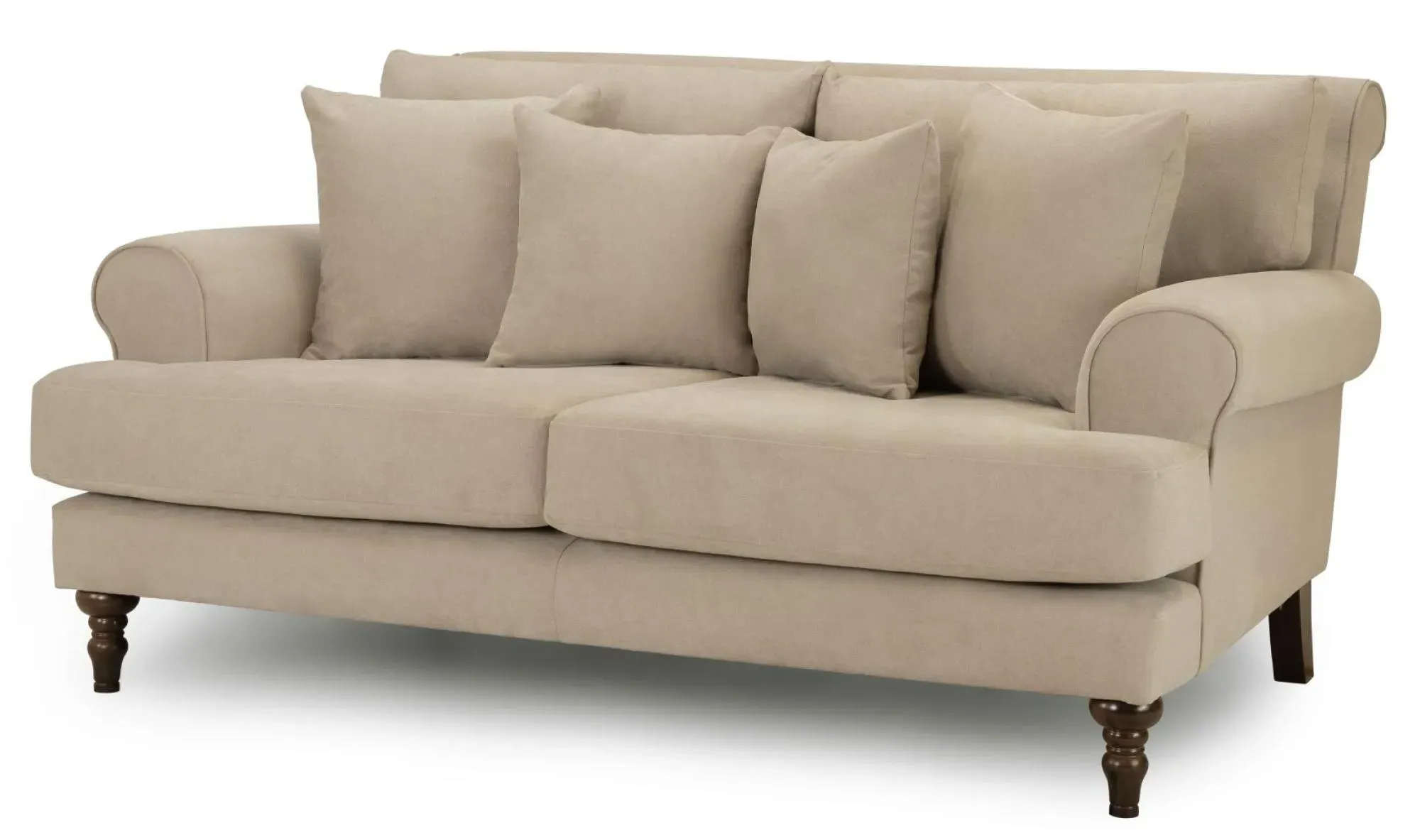 Summer 3+2 Seater Sofa Set - Beige, Fabric