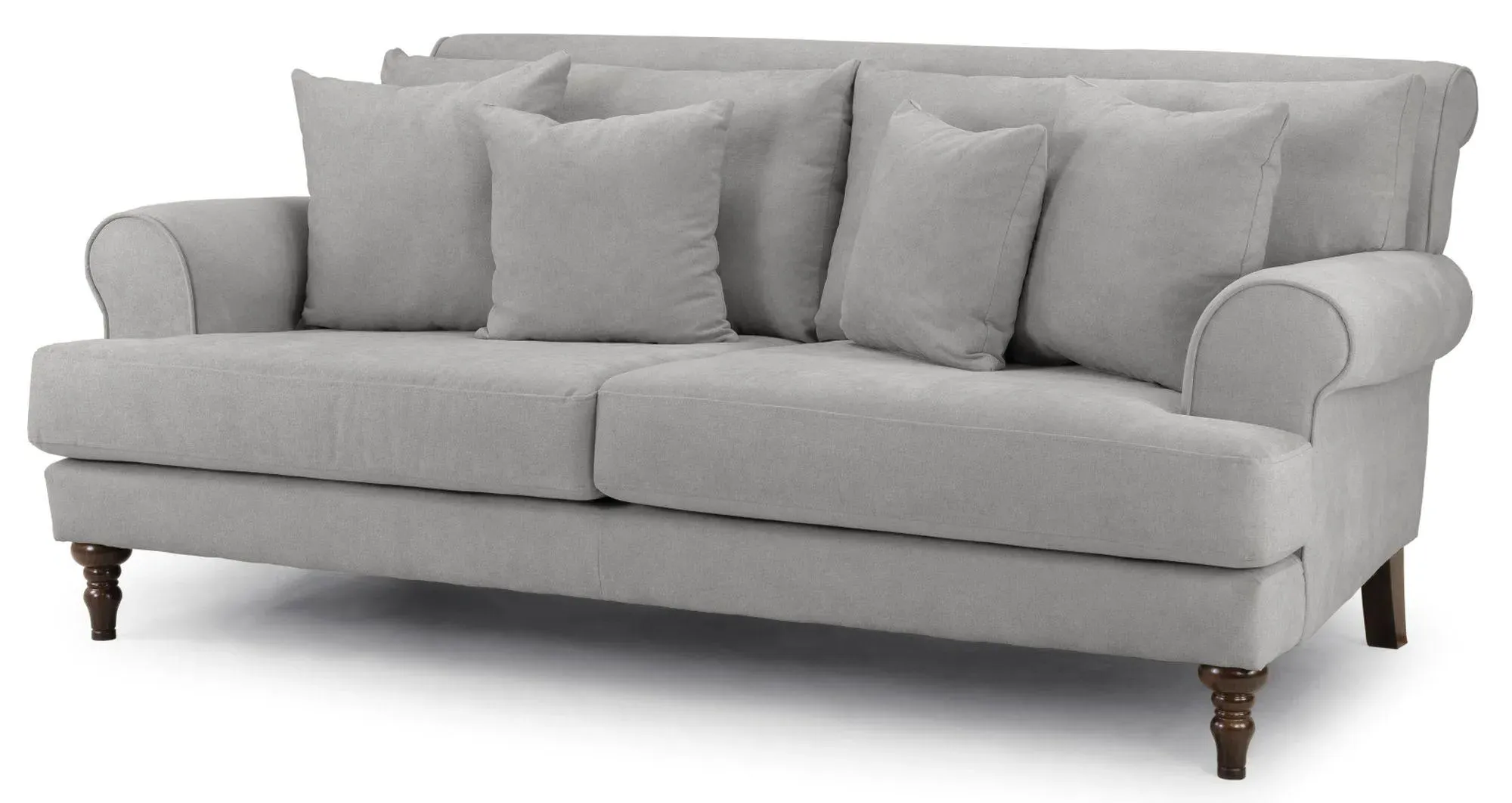 Summer 3+2 Seater Sofa Set - Grey, Fabric