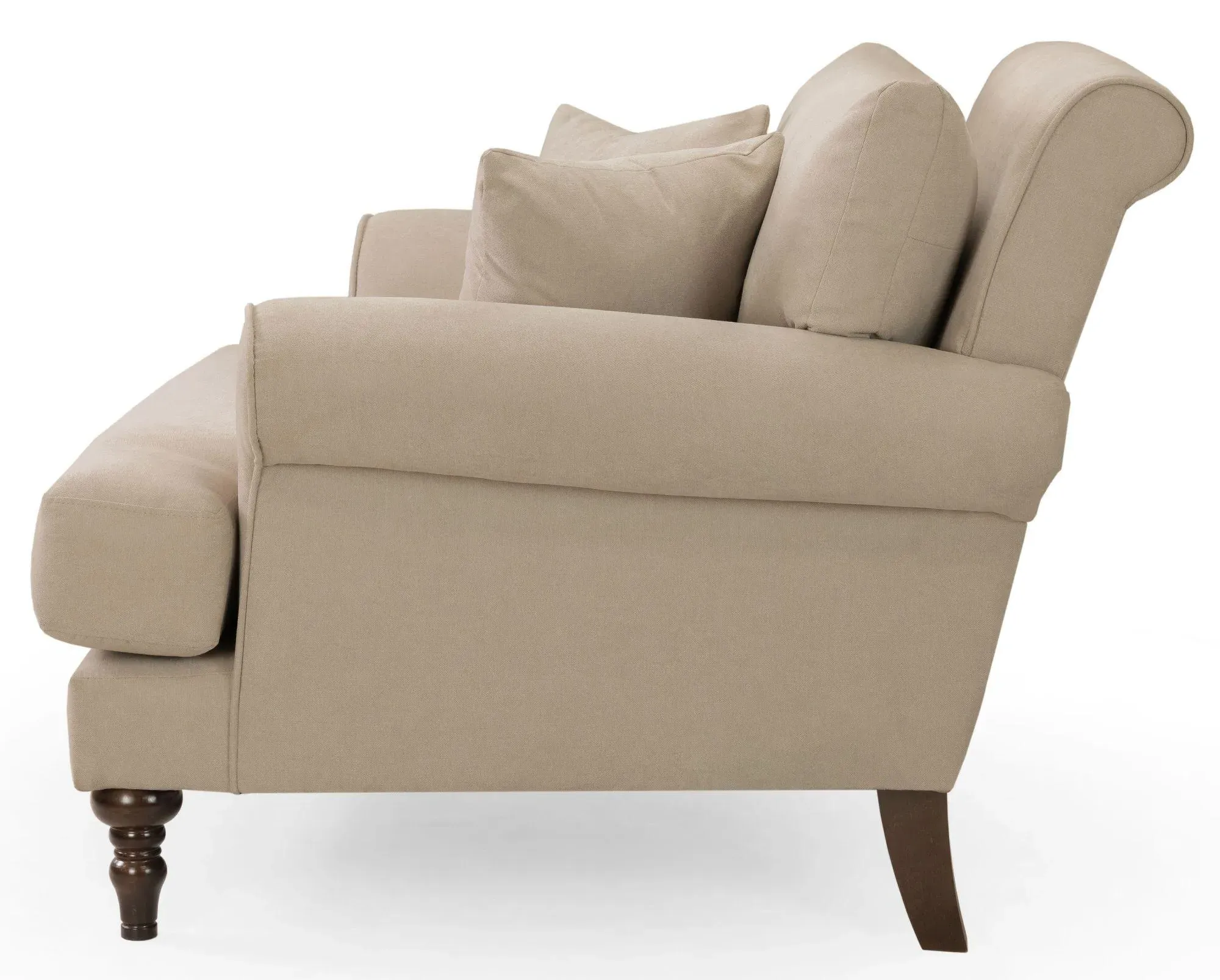 Summer 4-Seater Sofa - Beige, Fabric